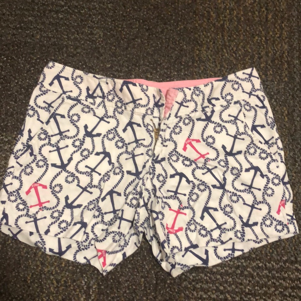 Lilly Pulitzer shorts anchors size 00